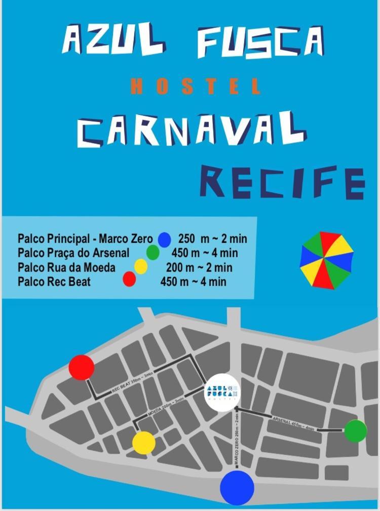 Azul Fusca Hostel Recife Dış mekan fotoğraf